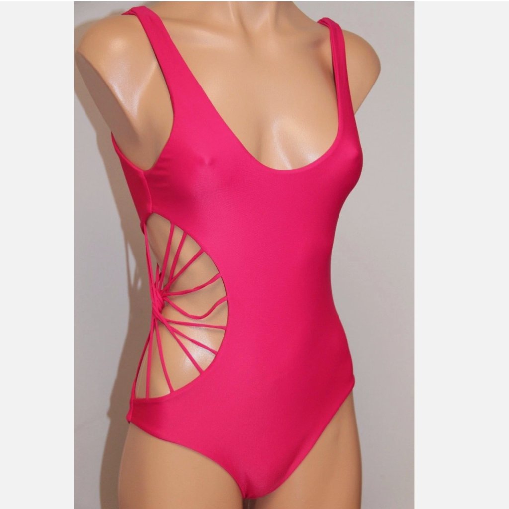 Nwt Cami And Jax Savannah One Peace Maillot Swimsuit Hibiscus